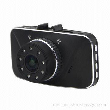 FHD Car DVR with 2.7-inch TFT LCD, Motion Detection, G-sensor, SOS Function